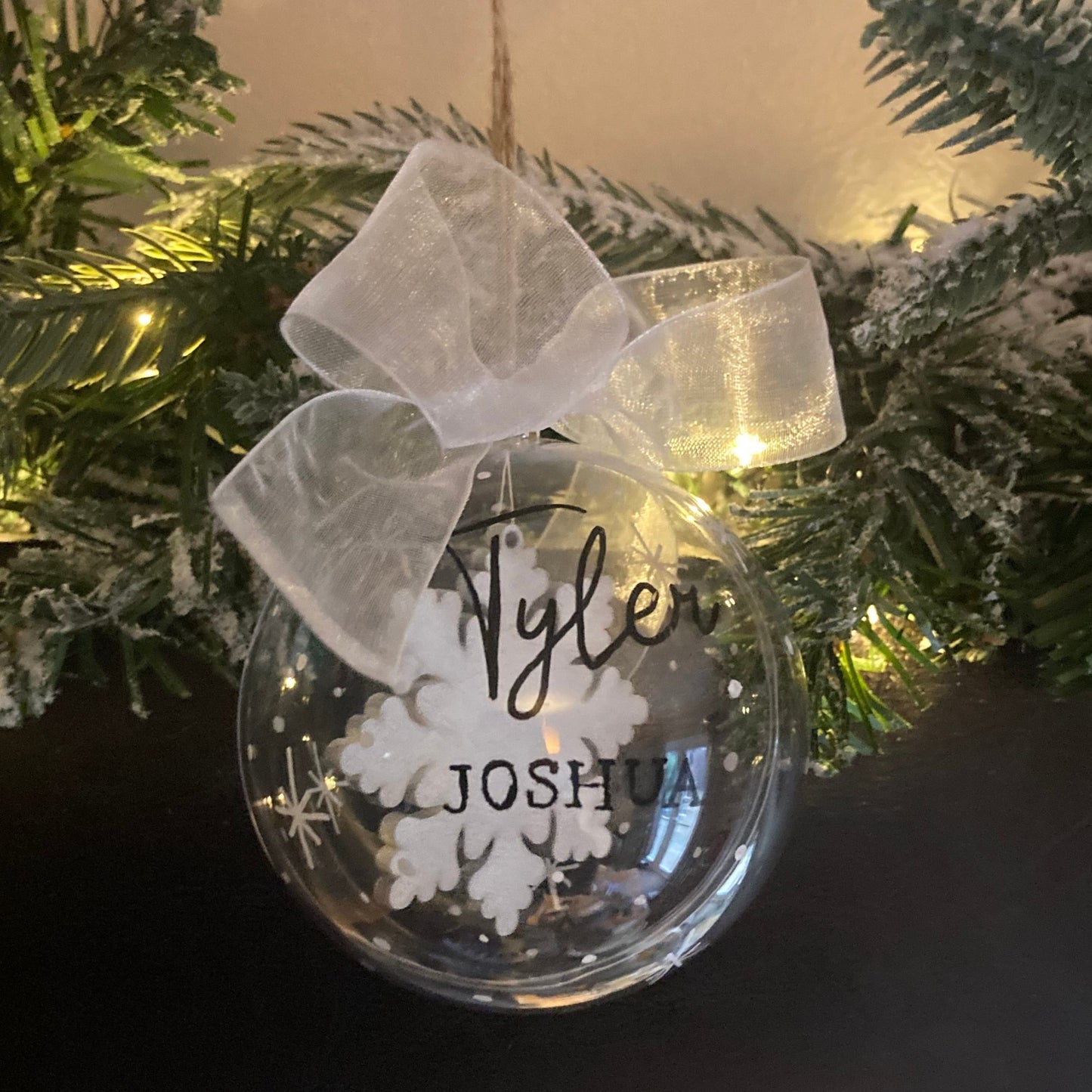 Personalised Christmas Baubles