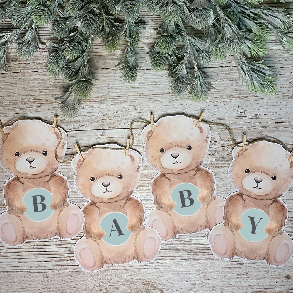 Personalised Teddy Bear Bunting