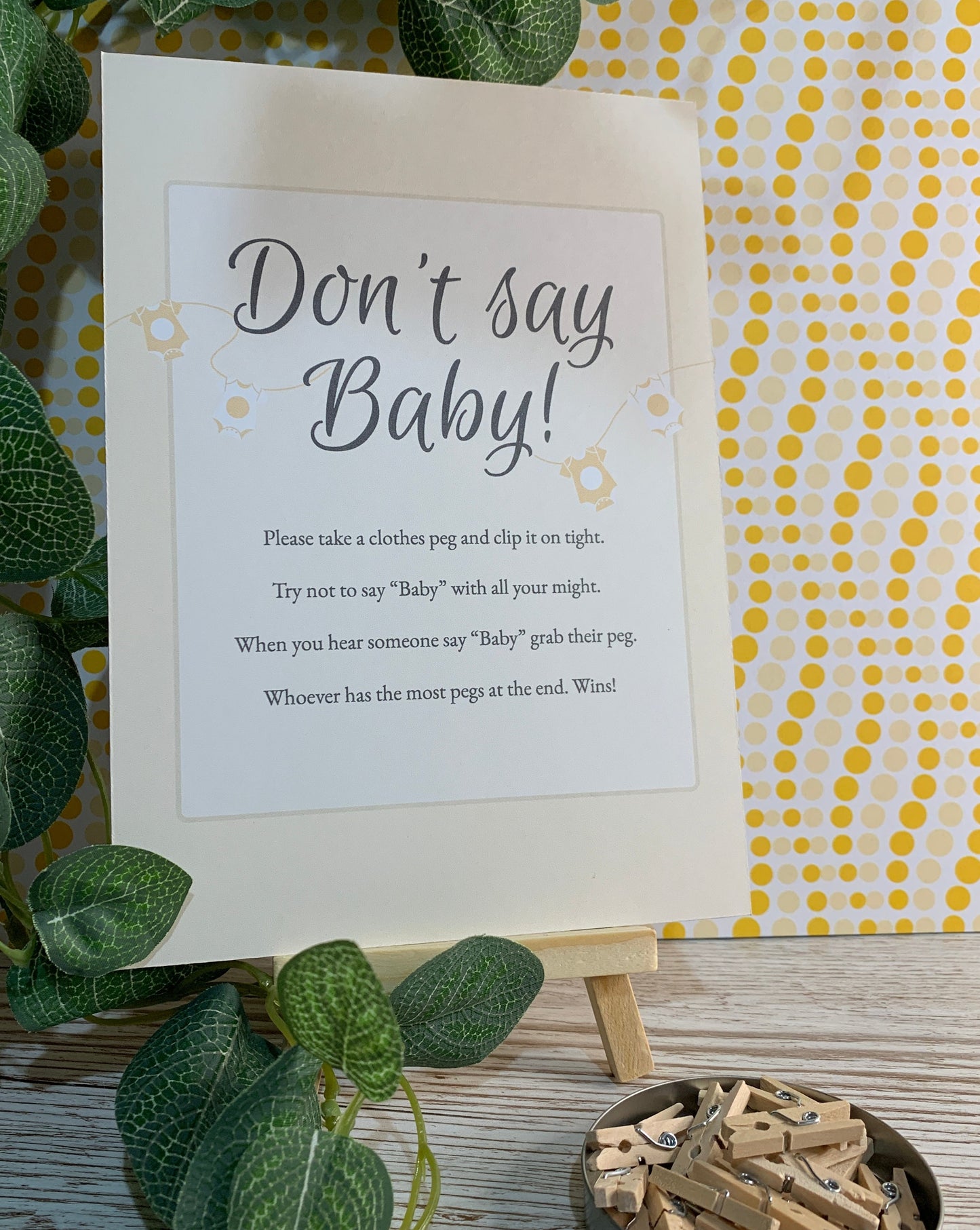 Baby Shower Games Bundle, Onesie Theme