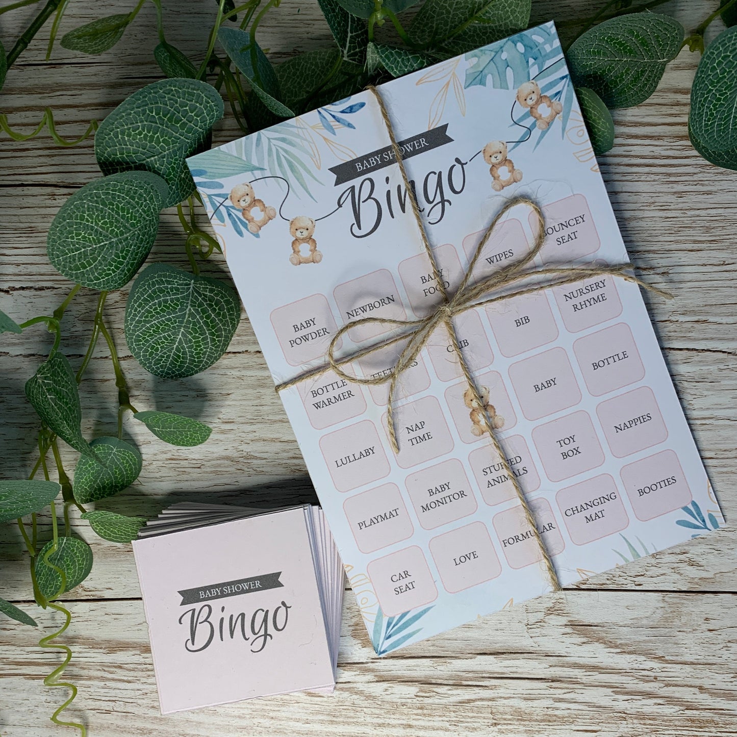 Baby Bingo, Teddy Bear Theme