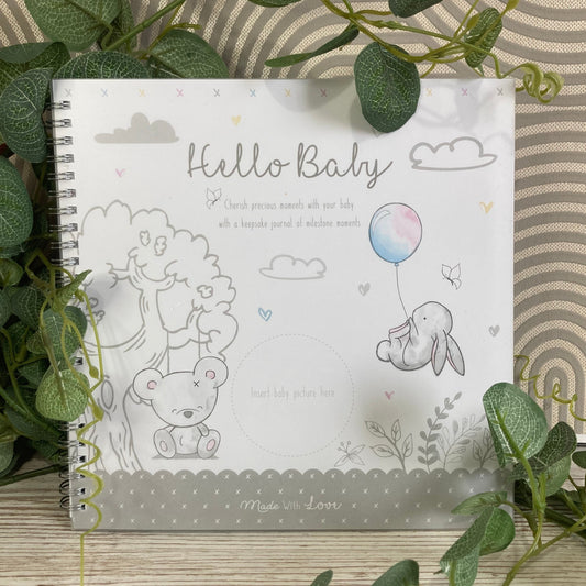 Bear & Bunny Baby Record Book