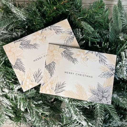 3 for £20 - Handmade Christmas Vintage Cards