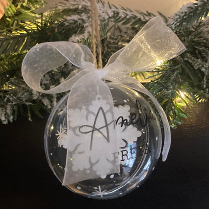 Personalised Christmas Baubles