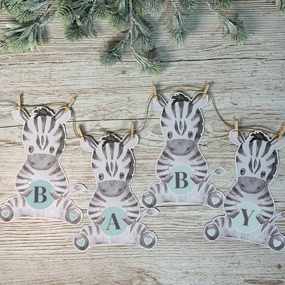 Personalised Zebra Bunting