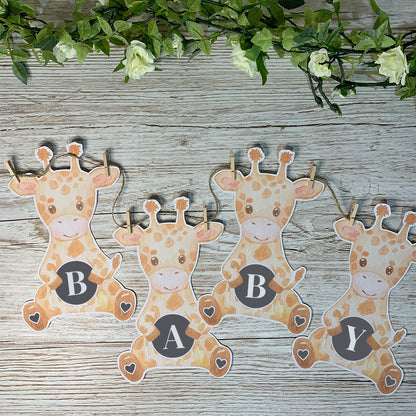 Personalised Giraffe Bunting