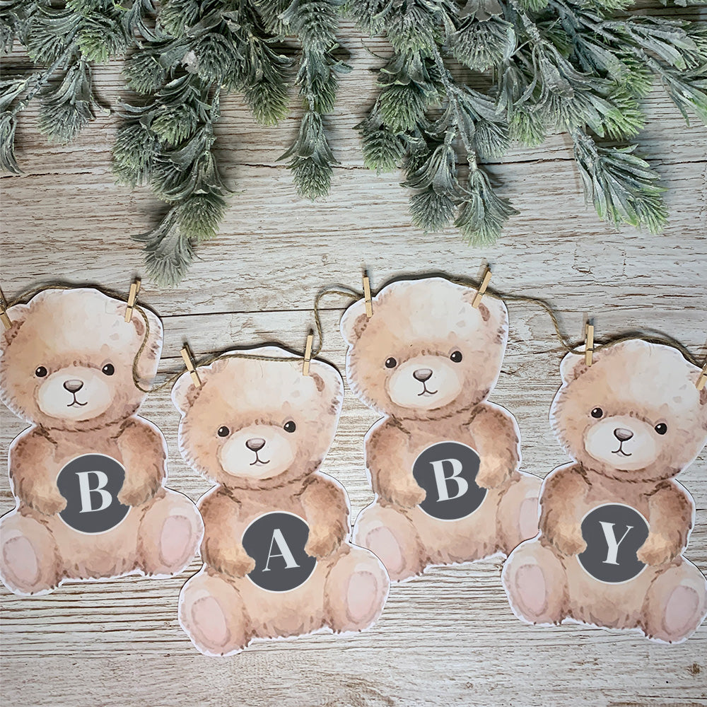 Personalised Teddy Bear Bunting