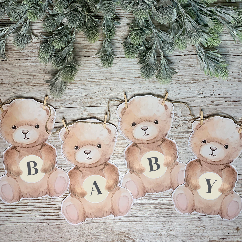 Personalised Teddy Bear Bunting